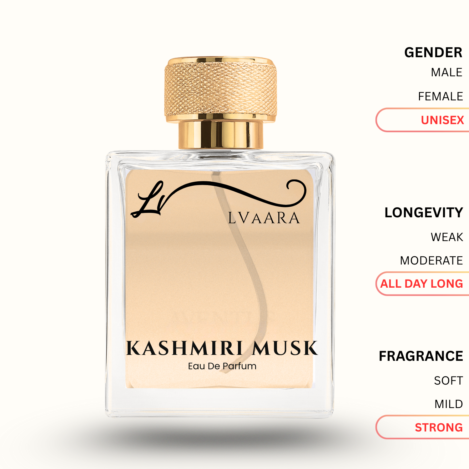 KASHMIRI MUSK | LVAARA ORIGINAL | EDP | UNISEX