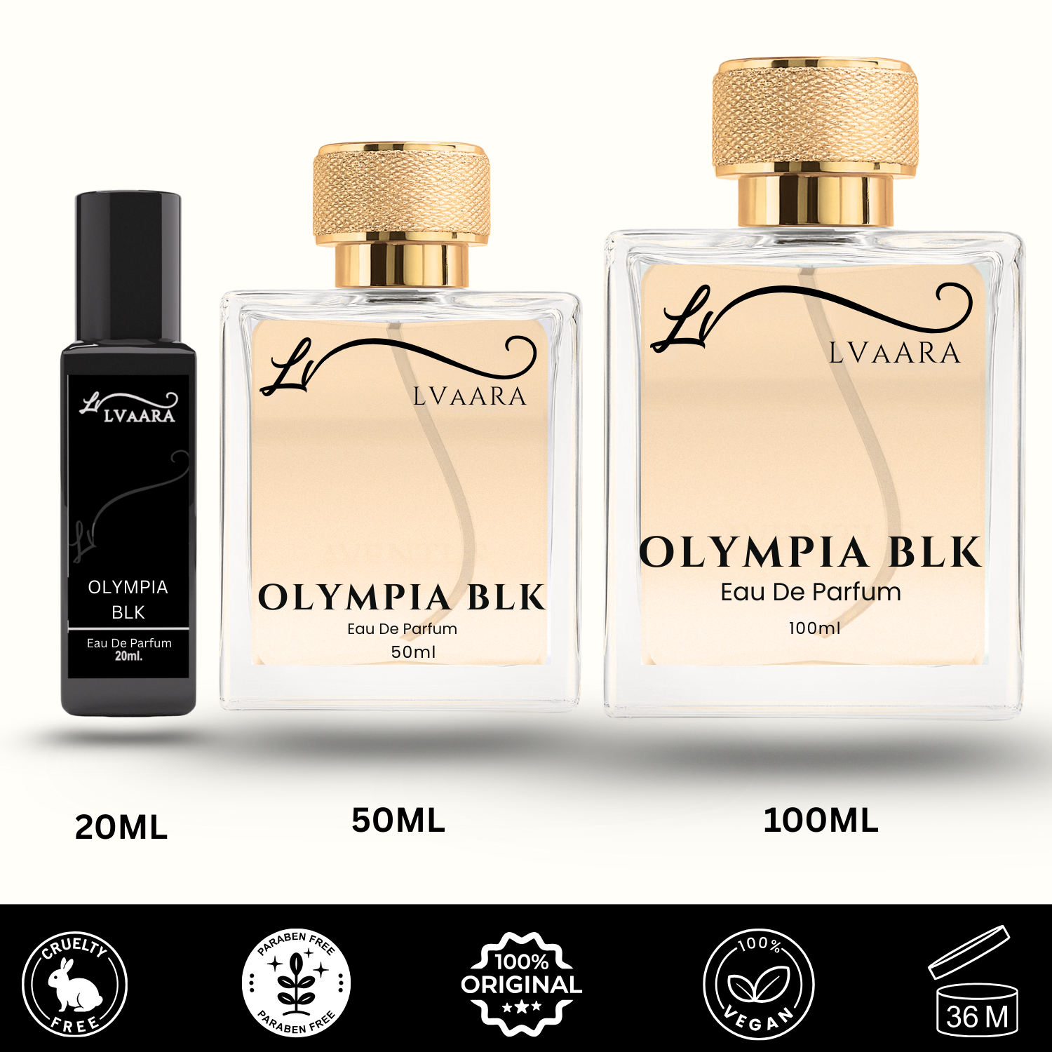 OLYMPIA BLK | INSPIRED BY OLYMP*A BL*CK BY RAB*NNE | EDP | UNISEX