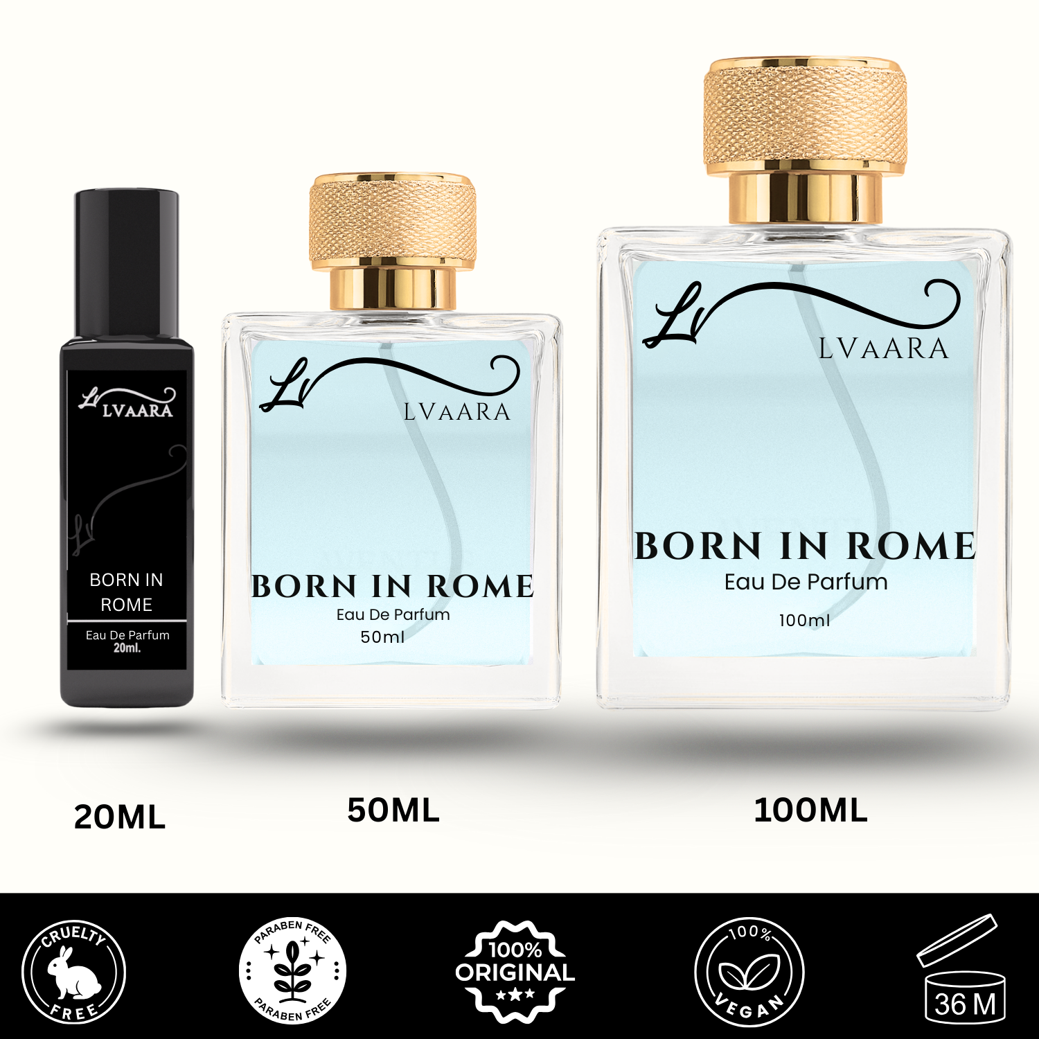 BORN IN ROME | INSPIRED BY BORN* IN R*MA BY V*LENTINO | EDP | UNISEX