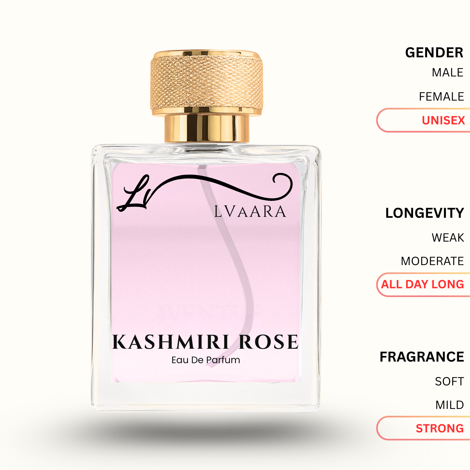 KASHIMIRI ROSE | LVAARA ORIGINAL | EDP | UNISEX