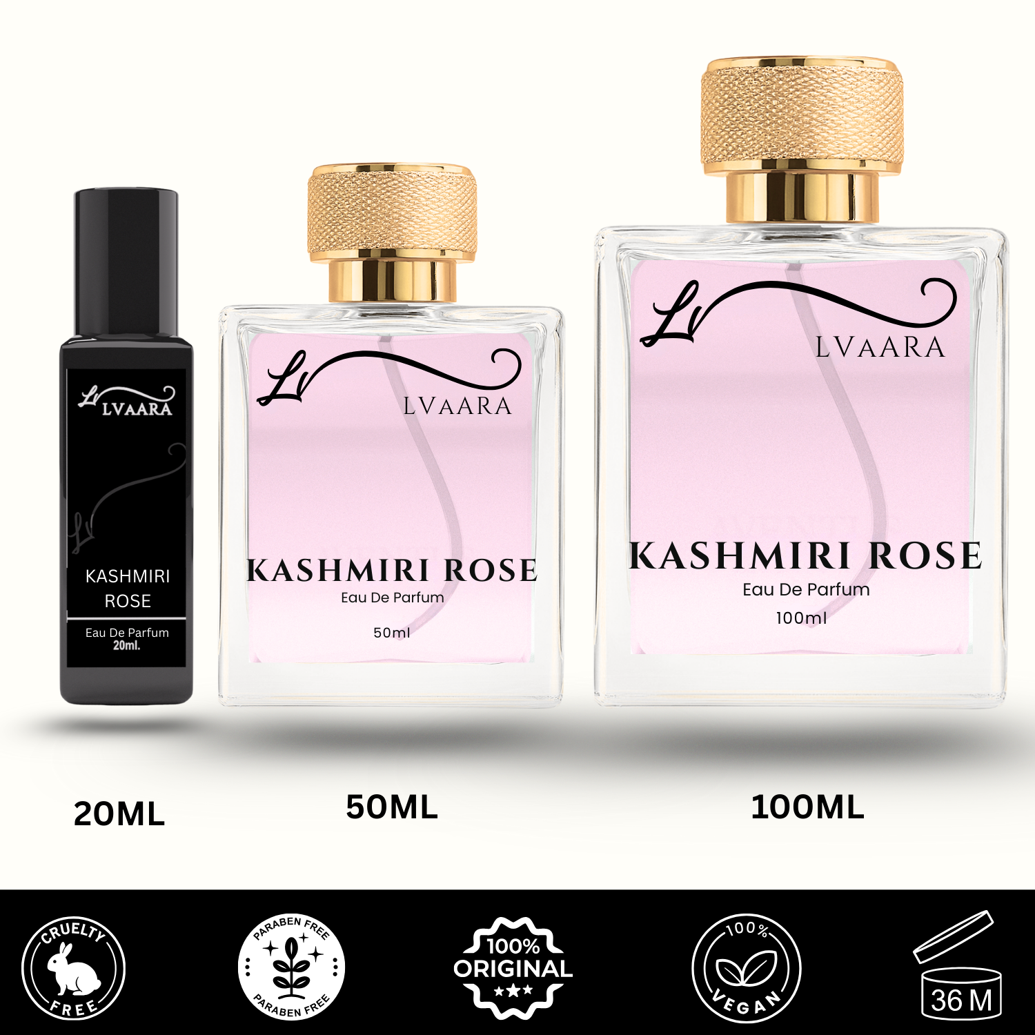 KASHIMIRI ROSE | LVAARA ORIGINAL | EDP | UNISEX