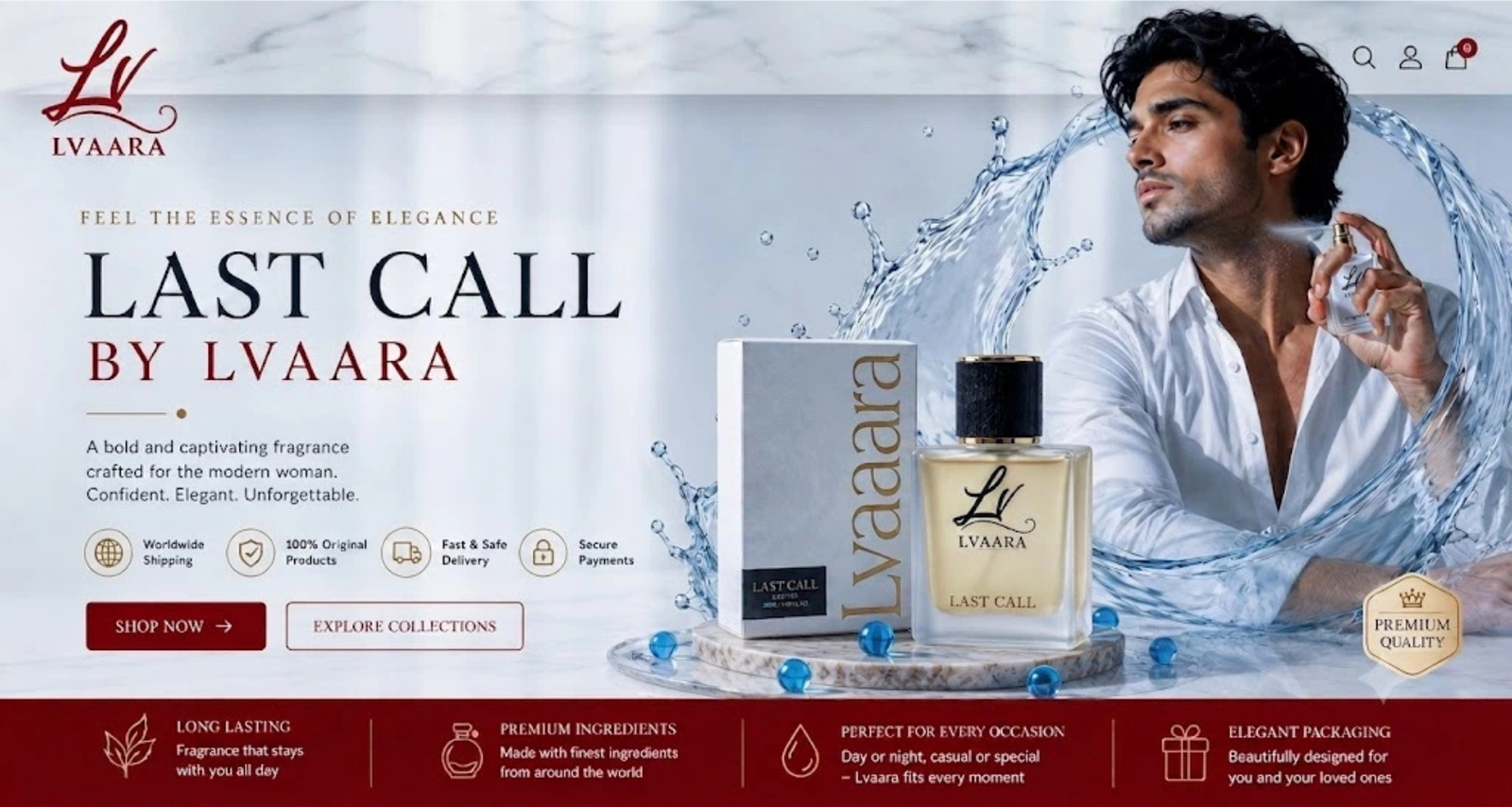 Lvaara Last Call Eau de Parfum– Long Lasting Luxury Fragrance